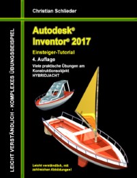 Autodesk Inventor 2017 - Einsteiger-Tutorial Hybridjacht - Cover