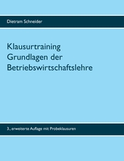 Klausurtraining Grundlagen der Betriebswirtschaftslehre - Cover