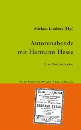 Autorenabende mit Hermann Hesse - Cover