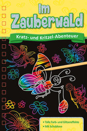 Kratzbuch: Im Zauberwald - Cover