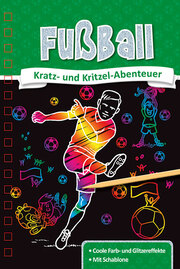 Kratzbuch: Fußball - Cover