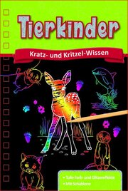 Kratzbuch: Tierkinder - Cover