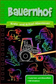 Kratzbuch: Bauernhof - Cover