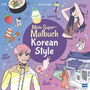 Mein Super-Malbuch - Korean Style - Cover