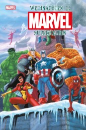 Weihnachten mit den Marvel-Superhelden - Cover