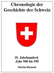 Chronologie Schweiz 10 - Cover