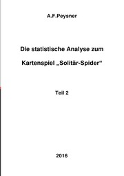 Die statistische Analyse zum Kartenspiel 'Solitär-Spider'