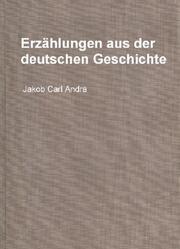 Erzählungen aus der deutschen Geschichte - Cover
