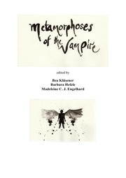 Metamorphoses of the Vampire: A Collection of Student Essays