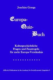 Europa-Quiz-Buch