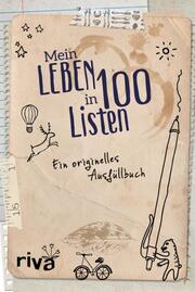 Mein Leben in 100 Listen - Cover