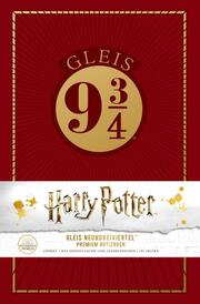 Notizbuch Harry Potter: Gleis 9 3/4