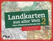 Landkarten aus aller Welt 2 - Mein Rätseladventskalender - Cover