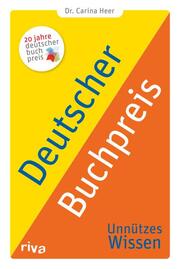 Deutscher Buchpreis - Unnützes Wissen - Cover