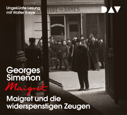 Maigret und die widerspenstigen Zeugen - Cover