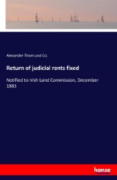 Return of judicial rents fixed