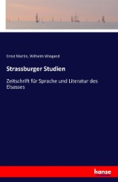 Strassburger Studien