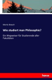 Wie studiert man Philosophie?
