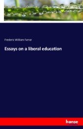 Essays on a liberal education - Cover