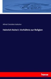 Heinrich Heine's Verhältnis zur Religion - Cover