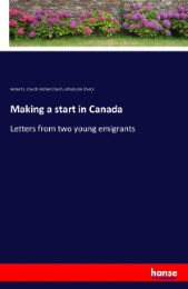 Making a start in Canada - Cover