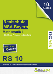 Original-Prüfungen Mathematik I Realschule 2022 Bayern - Cover