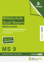 Original-Prüfungen Mathematik Mittelschule Quali 2022 Bayern