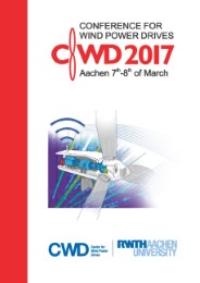 Conference for Wind Power Drives 2017 - Cover