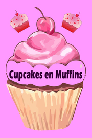 Cupcakes en Muffins - De 200 beste recepten in een bakplaat boek (cake en gebak) - Cover