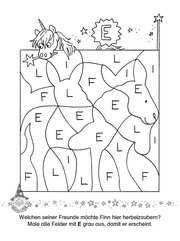 Malen und Rätseln im Zauberwald - ABC-Rätsel - Abbildung 2