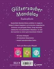 Glitzerzauber-Mandalas - Zauberpferde - Abbildung 1
