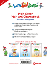 LernSpielZwerge - Mein dicker Mal- und Übungsblock für den Kindergarten - Abbildung 3