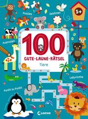 100 Gute-Laune-Rätsel - Tiere - Cover