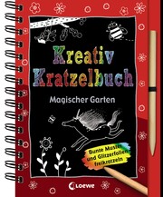 Kreativ-Kratzelbuch: Magischer Garten - Cover