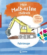 Mein Malkasten-Malbuch - Fahrzeuge - Cover
