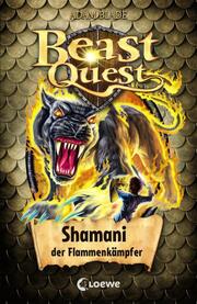 Beast Quest - Shamani, der Flammenkämpfer - Cover