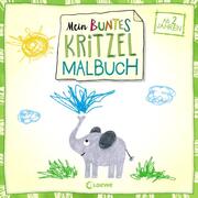 Mein buntes Kritzel-Malbuch (Elefant)