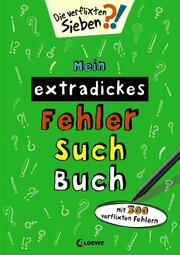 Mein extradickes Fehler-Such-Buch (grün) - Cover