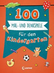 100 Mal- und Denkspiele für den Kindergarten - Cover