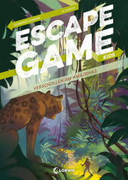 Escape Game Kids - Verschollen am Amazonas - Cover