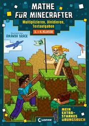 Mathe für Minecrafter - Multiplizieren, Dividieren, Textaufgaben - Cover