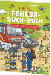 Mein Fehler-Such-Buch - Polizei und Feuerwehr - Cover