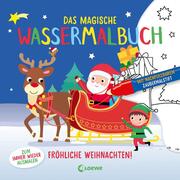 Das magische Wassermalbuch - Fröhliche Weihnachten! - Cover