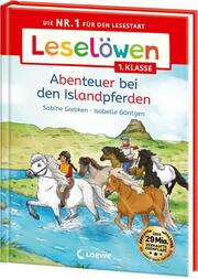 Leselöwen 1. Klasse - Abenteuer bei den Islandpferden - Cover