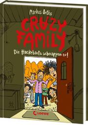 Crazy Family (Band 2) - Die Hackebarts schnappen zu! - Cover