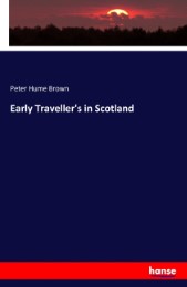 Early Traveller's in Scotland - Cover