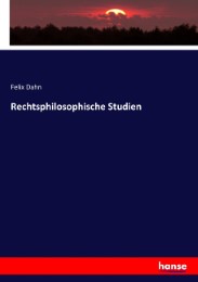 Rechtsphilosophische Studien - Cover