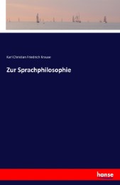 Zur Sprachphilosophie - Cover