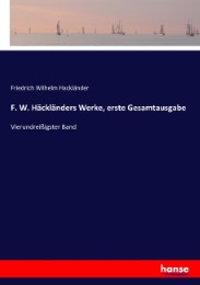 F. W. Häckländers Werke, erste Gesamtausgabe - Cover