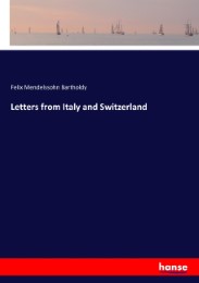 Letters from Italy and Switzerland - Cover